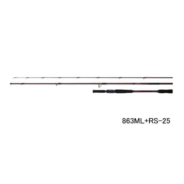 Daiwa Heartland Liberalist 863ML+RS-25