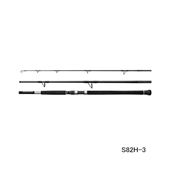 Shimano 25 Grappler Type C S82H-3 3 Pieces Spinning Rod