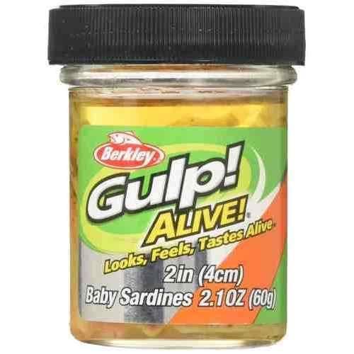 Berkley Gulp! Alive Baby Sardine 2 Orange Tiger