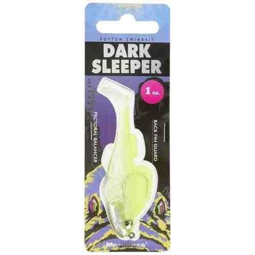 Megabass Dark Sleeper 3.8 inch 1oz Clear Chartreuse