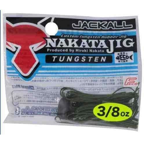 Jackall Nakata Jig 3/8oz Chartreuse / Pearl White