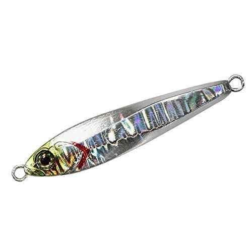 Jackall Big Backer Jig 30g Shirasu Silver / Magma Wave Holo