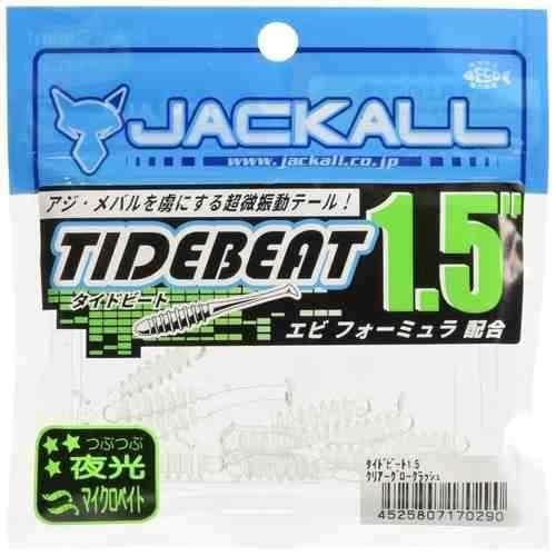 Jackall Tide Beat 1.5 Clear Glow Crush
