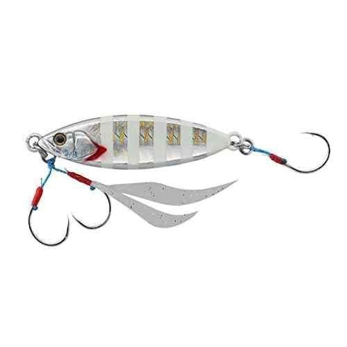 Jackall Flag Trap Leaf 80g Glow Stripe/Border Holo