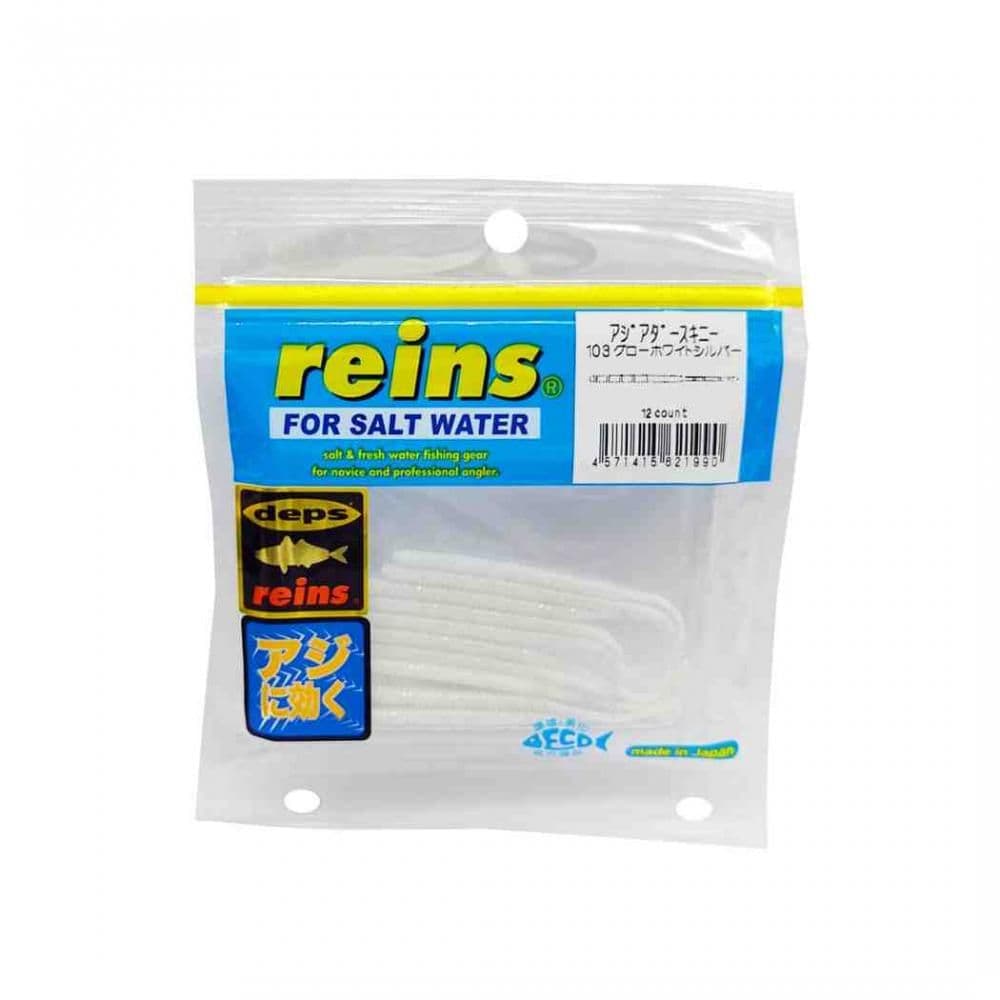 Reins Asia Darter Skinny 103 Glow White Silver
