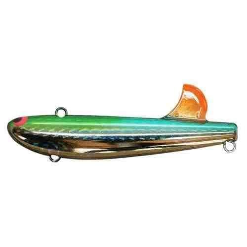 Pozi Drive Garage Finback Minnow 75S 09 CBGB Chrome Black/Green Blue