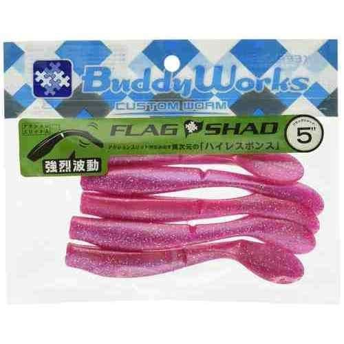 Buddy Works Flag Shad 5 PPK Passion Pink