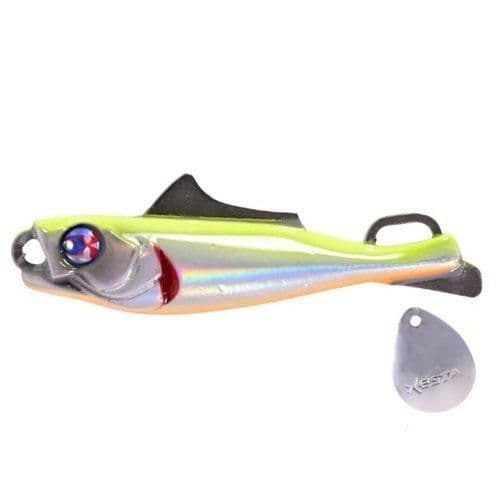 Xesta Metal Jig Ebira Blade 40g #225 Chart Pearl Orange Berry