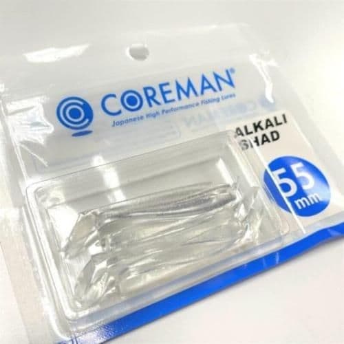Coreman Alkali Shad 55mm #068 Clear