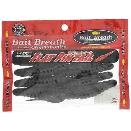 Bait Breath Flat Pin Tail 4.5 #141 Black/Blue