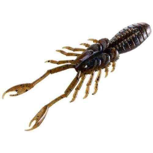 Bait Breath eX-Rider Shrimp Jr 3.5inch #111 Dark Cinnamon Tenaga