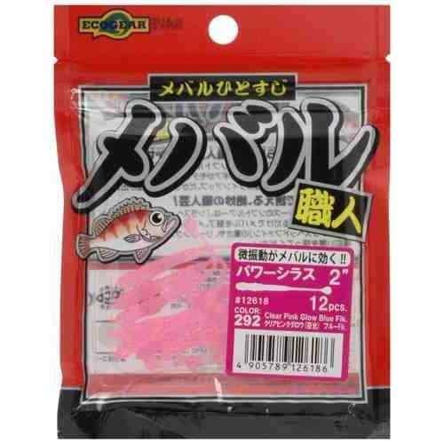 Ecogear Mebaru Craftsman Power Shirasu 2 292 Clear Pink Glow (Luminous) Blue Flake