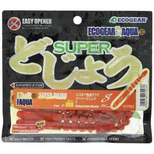 ECOGEAR エコギア 熟成アクア スーパーどじょう M J08 赤エビ