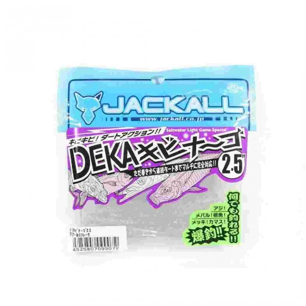 Jackall Deka Kivinago 2.5 Clear Holo Flake