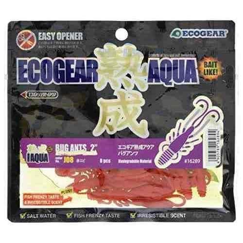 Ecogear Jukusei Aqua Bug Ants 2 J08 Red Shrimp