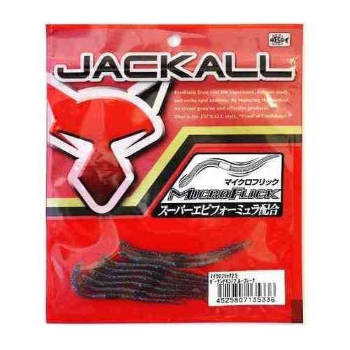 Jackall Micro Flick 2.5 Dark Cinnamon / Blue Flake