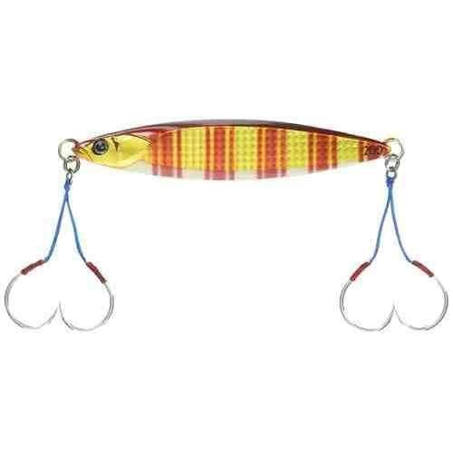 Jackall Bamboozle Jig Slow 180g Glow Berry Akakin Stripe