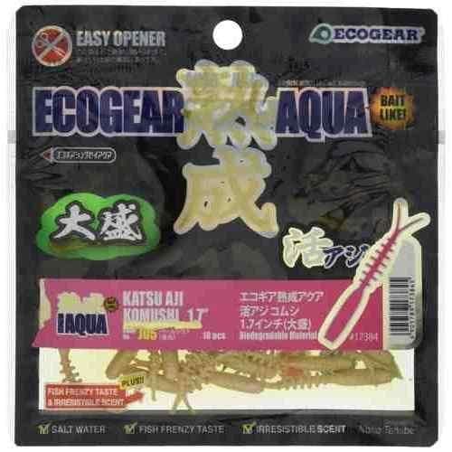 Ecogear Jukusei Aqua Katsu Aji Komicushi 1.7 J05 Pearl Shirasu (Glow)