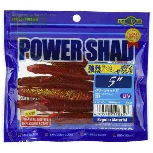 Ecogear Power Shad 5 329 UV Mazume Red