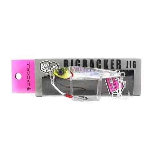 Jackall Big Bucker Jig 40g Shirasu Silver / Magma Wave Holo