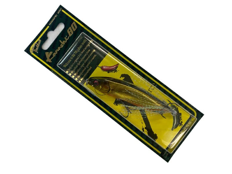 Megabass Karashi 80 Slow Sinking #08 GC Megabass Kinkuro