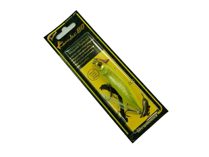 Megabass Bass Lure Karashi 80 GLX Double Chart