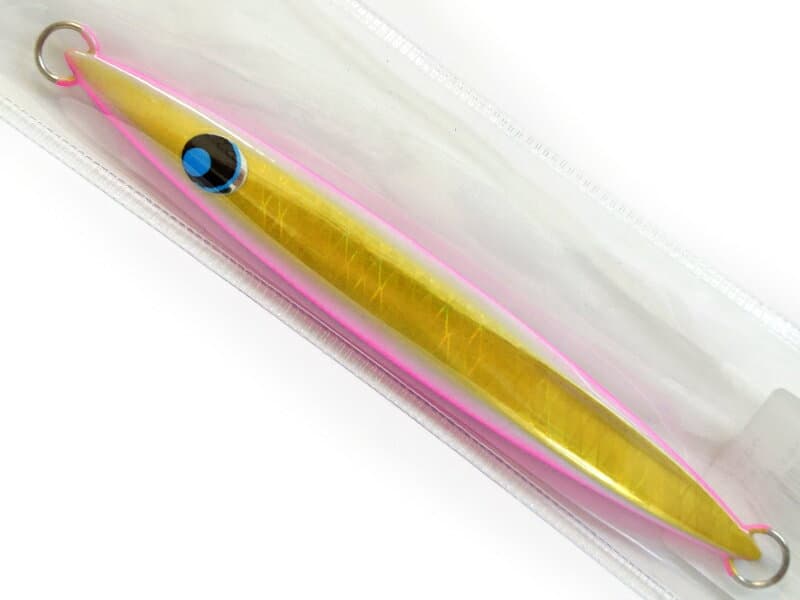 Uroco Uroco Jig 120g Hiroto Model #257G Gold / Glow Pink Edge