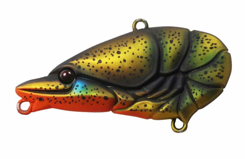 Issei G.C. Micro Zari Vib 40 #27 Uchida Crawfish