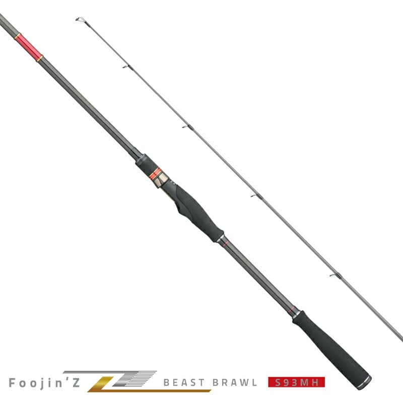 Apia 25 Foojin’Z 6th Generation S93MH Beast Brawl 2 Pieces Spinning Rod