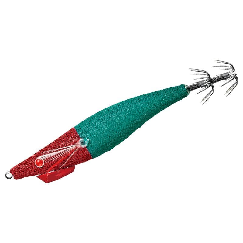 Gamakatsu Lagz Speed Metal Egi Dropper Slim 95 Floating #1 Redhead/Green