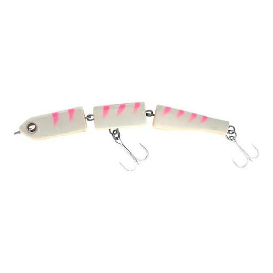 Abu Garcia Salty Stage Godron 100mm White Gigo Orange Belly