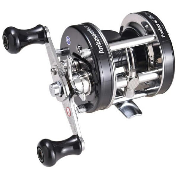 Abu Garcia Ambassadeur 5600CA Factory-Tuned Black Right Handle