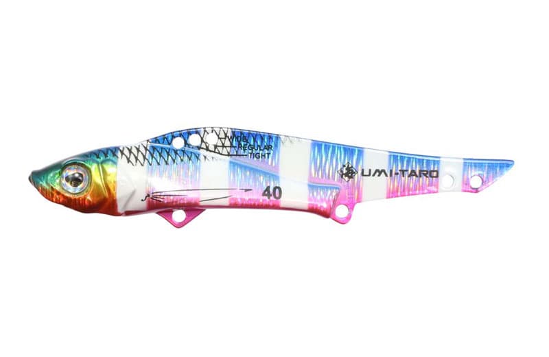 Issei Kaitarou Speed Sardine Urume Vib 40g Blue Pink Glow Zebra