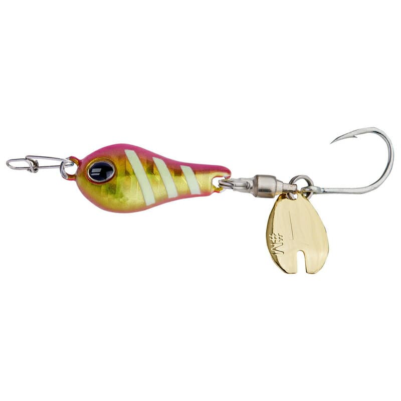 Abu Garcia Nuts Blade 55g Side Pink Zebra