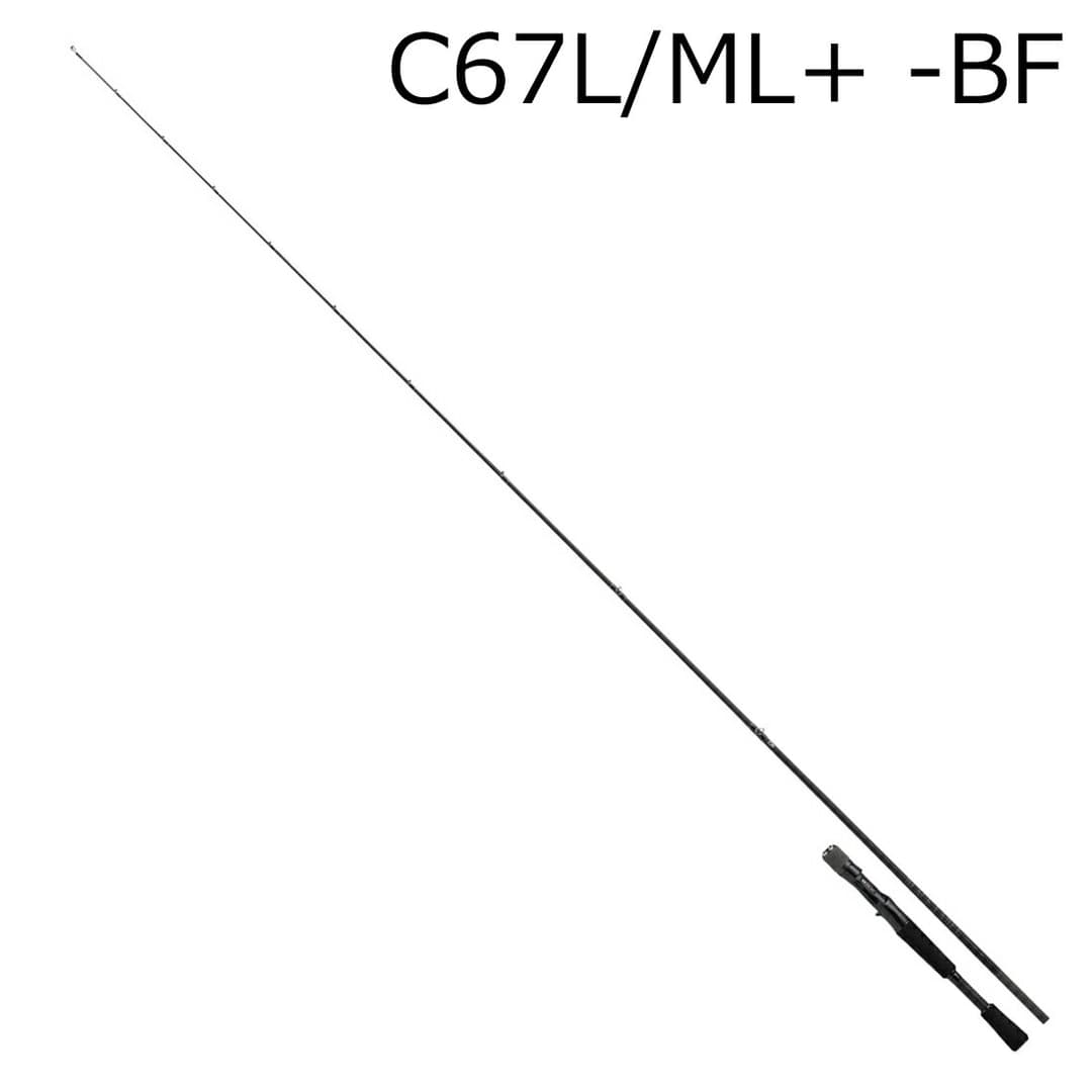 Daiwa 25 Black Label C67L/ML+ -BF
