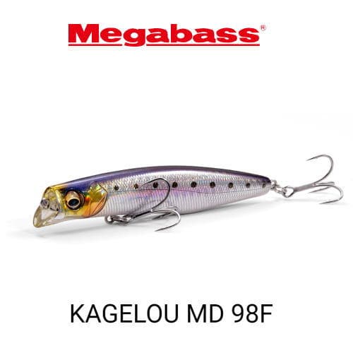 Megabass Seabass Lure Kagelou MD 98F Oboro Ayu