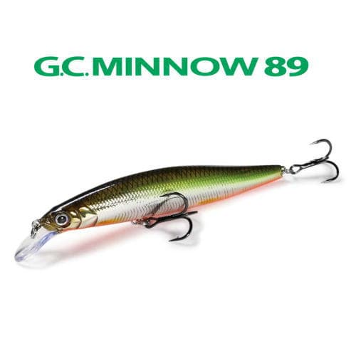 Issei Bass Lure G.C.Minnow 89SR-SP #77 Chart Shad