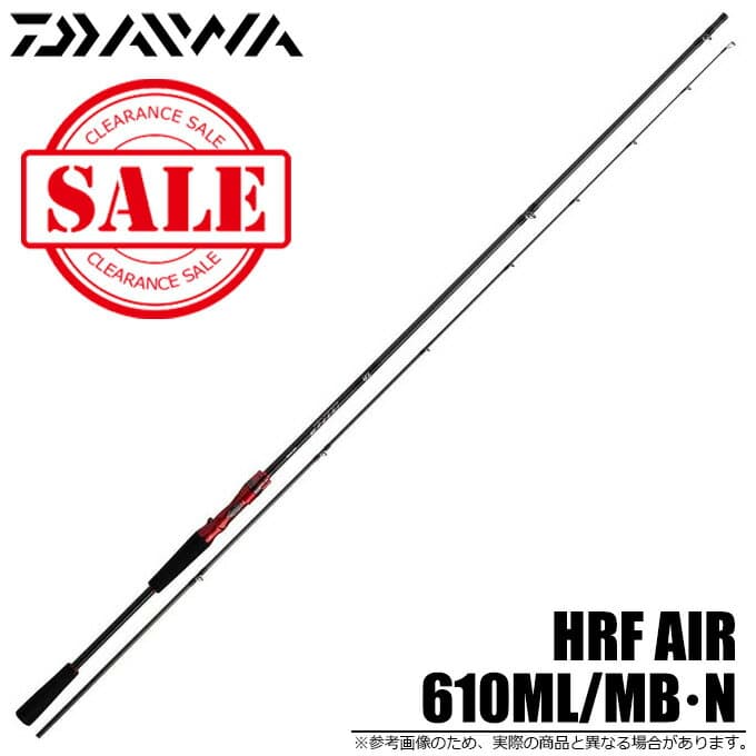 Daiwa 21 HRF Air Baitcasting Model 610ML/MB-N