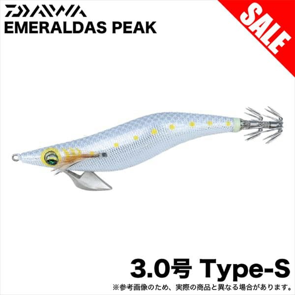 (8)ダイワ エメラルダス ピーク TypeS 3.0号 (ホロ−クリアダイヤモンド) エギ/餌木/タイプS 【目玉商品】 /1s6a1l7e-lure 【Σ01】