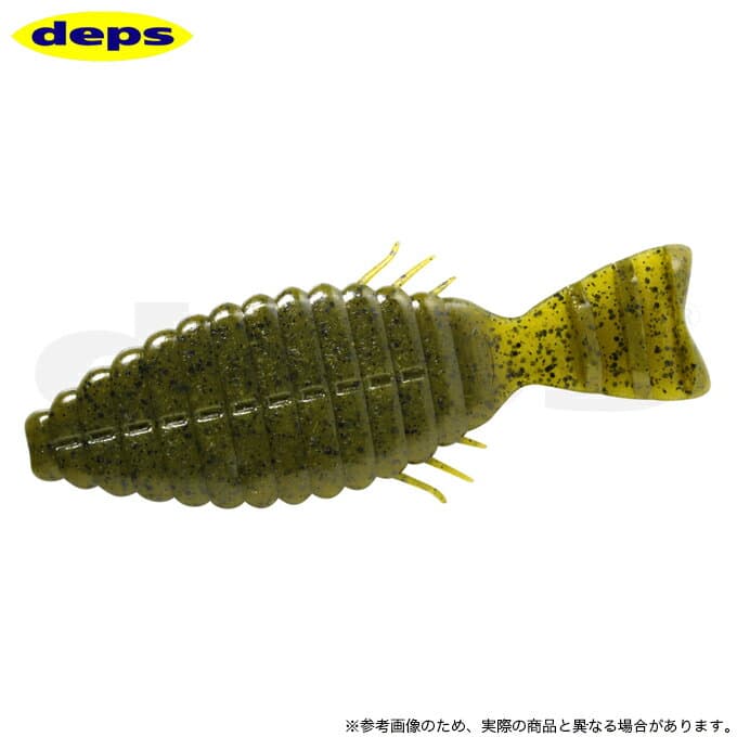 Deps Bullflat 5.8 inch #12 Green Pumpkin