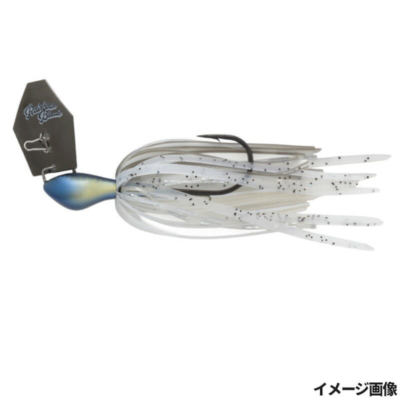 Imakatsu Bass Lure Rainbow Blade 3/8oz #MS-225 Blue Smoke Shad BK