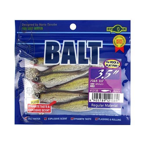 Ecogear Worm Balt 3.5inch #403 CP Real Horse Mackerel