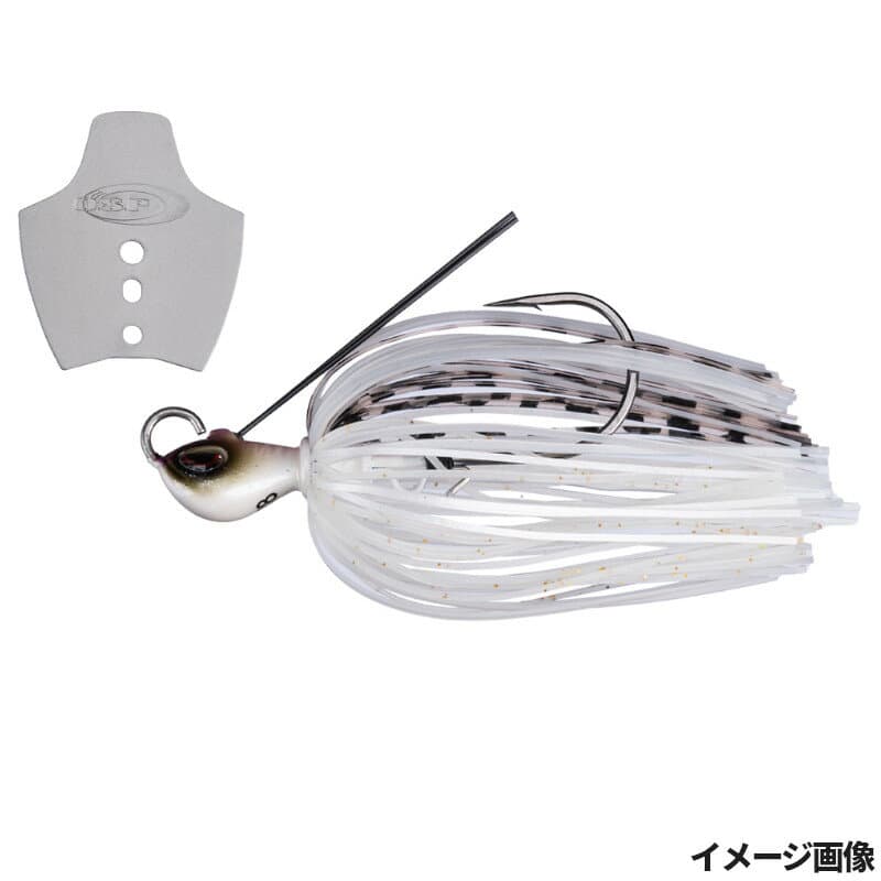 O.S.P Metal Blade Jig 1/2oz BJ50 Vivid Pearl White