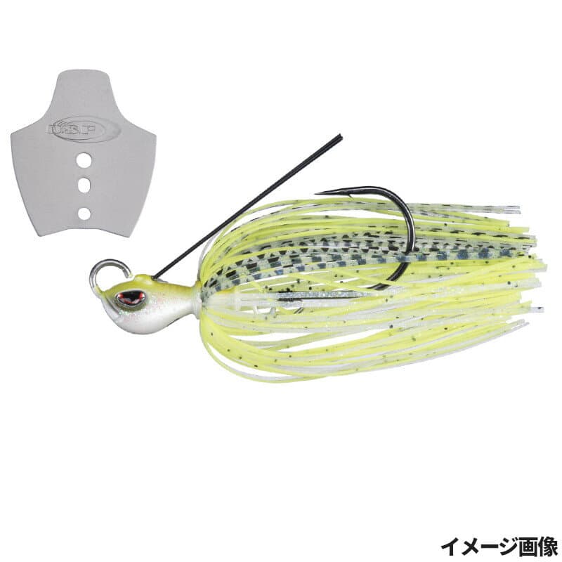 OSP Metal Blade Jig 1/2oz BJ52 White Chart