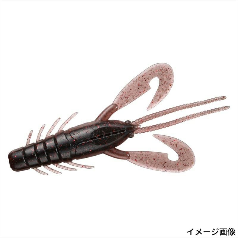 Daiwa 24 Steez Craw 3.1 inch Black Shrimp Miso