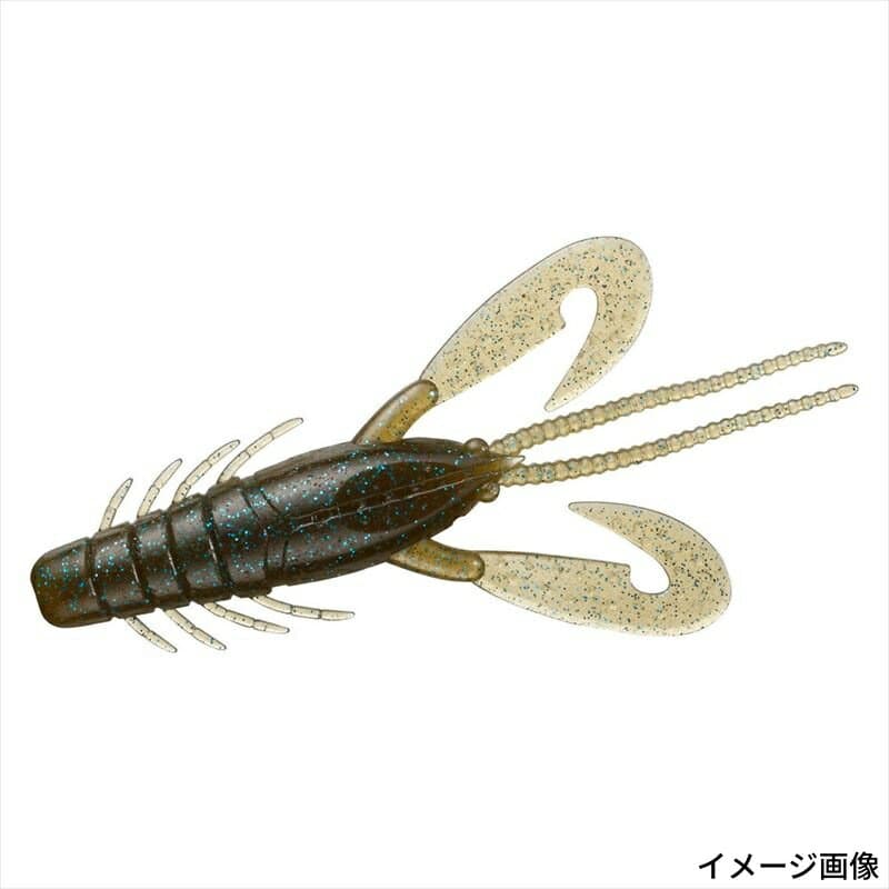 Daiwa Steez Craw 3.1inch Green Pumpkin Blue Flake