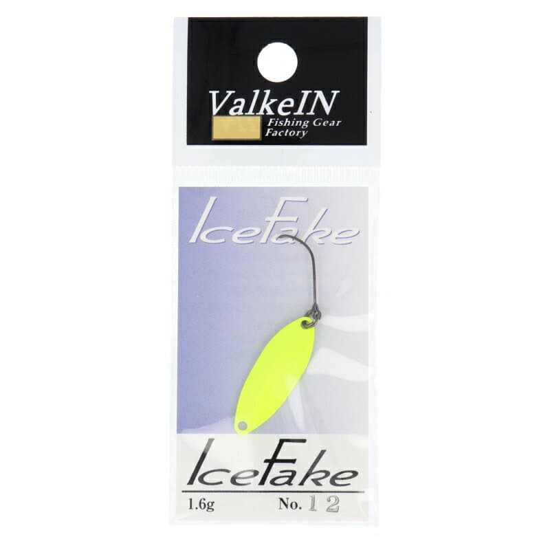 Valkein IceFake 1.6g #12 Chart