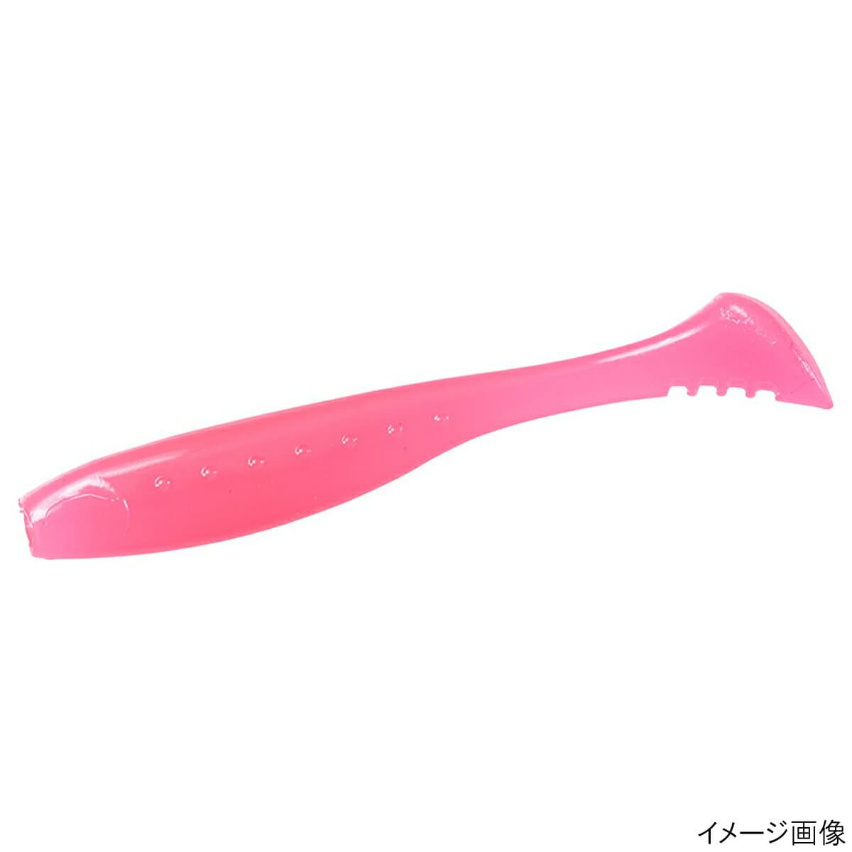 Daiwa Worm Gekkabijin Beam Fish 1.8inch Glow Pink
