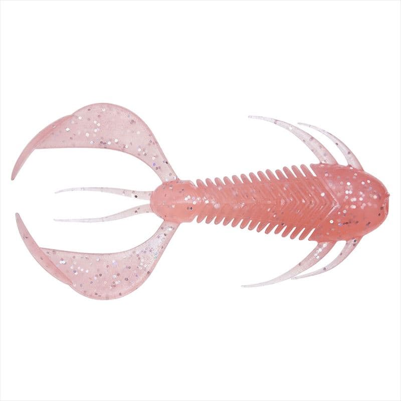 Megabass Rock Hog 2 inch Clear Pink Hologram