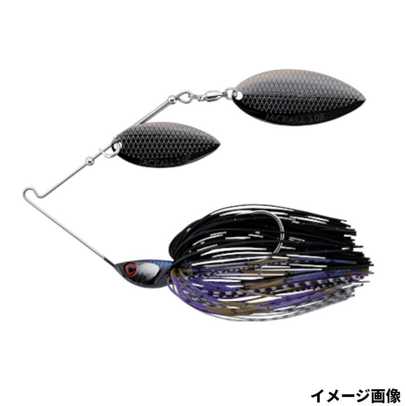 Jackall Spinnerbait Dooon 1/2oz Silhouette Black